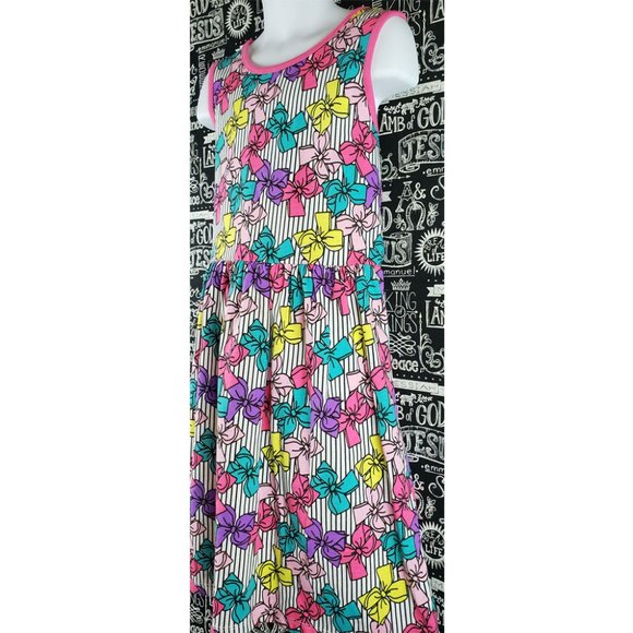 Nickelodeon Bows Dress Size Medium 7/8 - Picture 3 of 9